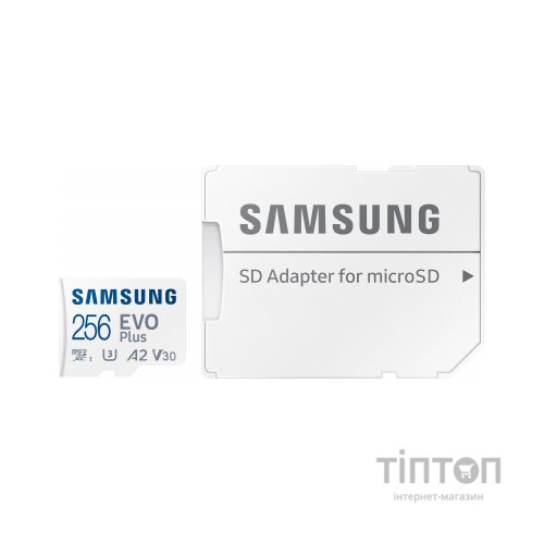 Карта пам'яті Samsung 256GB microSDXC class 10 EVO PLUS UHS-I (MB-MC256KA/RU)