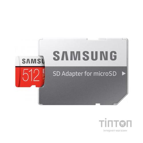 Карта пам'яті Samsung 512GB microSD class 10 UHS-I U3 Evo Plus V2 (MB-MC512HA/RU)
