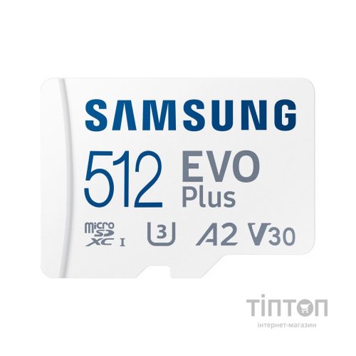 Карта пам'яті Samsung 512GB microSDXC calss 10 UHS-I V30 EVO (MB-MC512KA/EU)