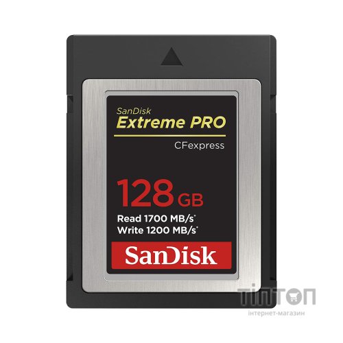 Карта пам'яті SanDisk 128GB CFExpress Extreme PRO (SDCFE-128G-GN4NN)