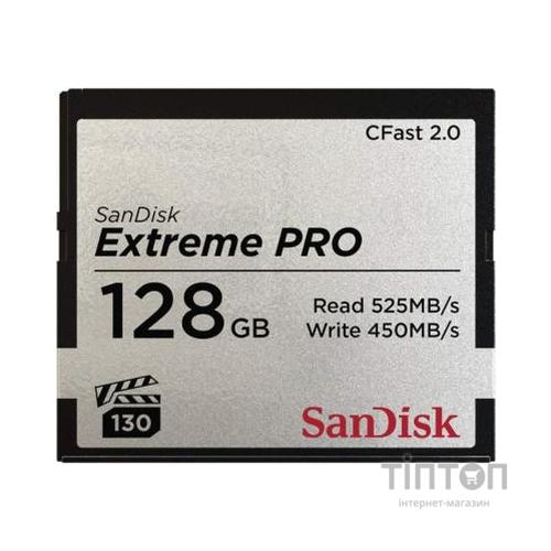 Карта пам'яті SanDisk 128GB Compact Flash eXtreme Pro (SDCFSP-128G-G46D)