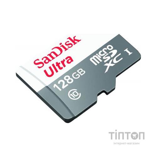 Карта пам'яті SanDisk 128GB microSDHC class 10 UHS-I Ultra (SDSQUNR-128G-GN3MA)