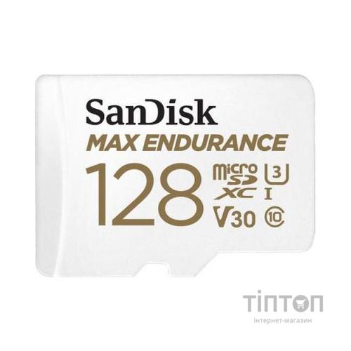 Карта пам'яті SanDisk 128GB microSDXC class 10 UHS-I U3 Max Endurance (SDSQQVR-128G-GN6IA)