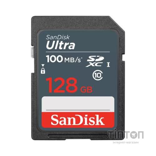 Карта пам'яті SanDisk 128GB SDXC class 10 UHS-1 (SDSDUNR-128G-GN3IN)