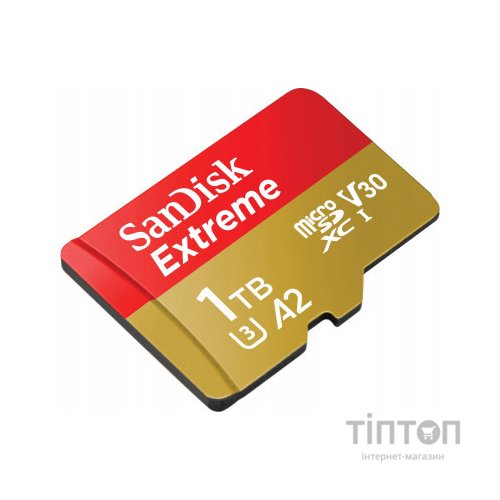 Карта пам'яті SanDisk 1TB microSD class 10 UHS-I U3 V30 Extreme (SDSQXAV-1T00-GN6MA)