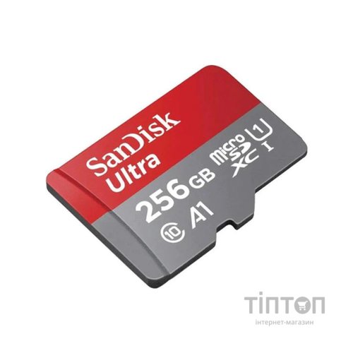 Карта пам'яті SanDisk 256GB microSD class 10 UHS-I Ultra (SDSQUAC-256G-GN6MN)
