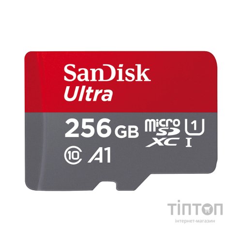 Карта пам'яті SanDisk 256GB microSDXC class 10 UHS-I Ultra (SDSQUAC-256G-GN6MA)