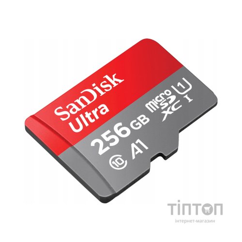 Карта пам'яті SanDisk 256GB microSDXC class 10 UHS-I Ultra (SDSQUAC-256G-GN6MA)