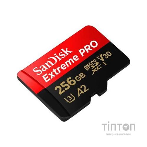 Карта пам'яті SANDISK 256GB microSDXC class 10 V30 UHS-I U3 Extreme Pro (SDSQXCZ-256G-GN6MA)