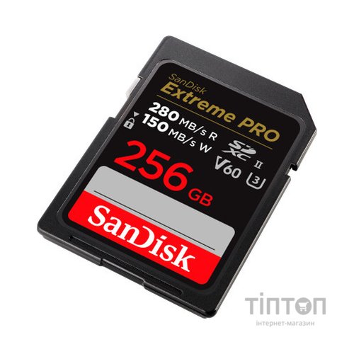 Карта пам'яті SanDisk 256GB SDXC class 10 UHS-I Extreme Pro (SDSDXEP-256G-GN4IN)