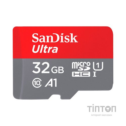 Карта пам'яті SanDisk 32GB microSD class 10 UHS-I Ultra (SDSQUA4-032G-GN6MA)