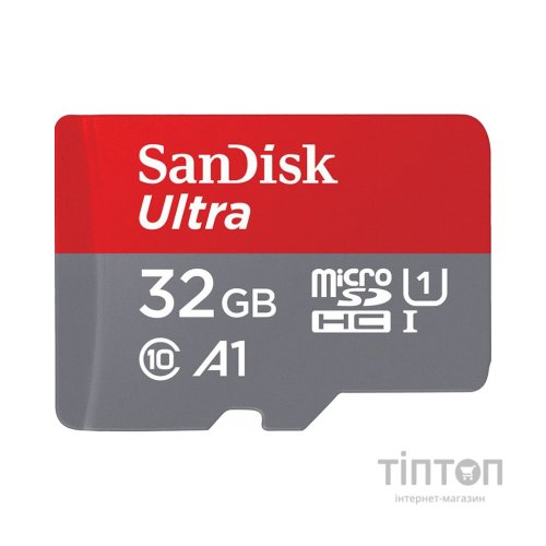 Карта пам'яті SanDisk 32GB microSDHC class 10 UHS-I A1 Ultra (SDSQUA4-032G-GN6MN)
