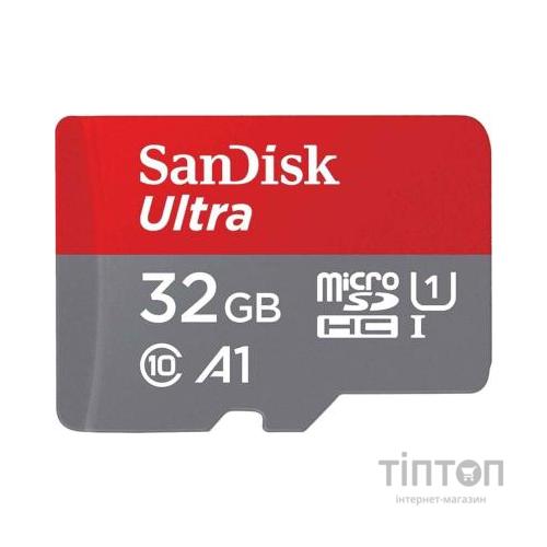 Карта пам'яті SanDisk 32GB microSDHC class 10 UHS-I U1 A1 (SDSQUAR-032G-GN6MN)