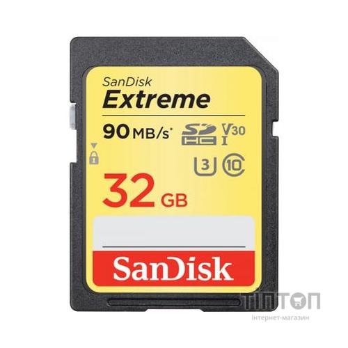 Карта пам'яті SANDISK 32GB SDHC class 10 V30 UHS-I U3 Extreme 2-pack (SDSDXVE-032G-GNCI2)