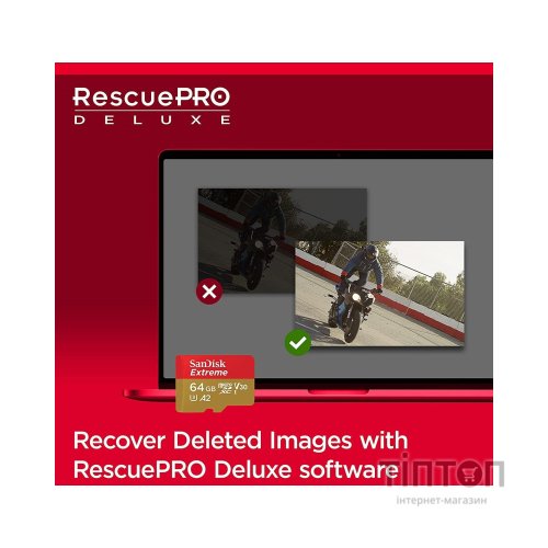 Карта пам'яті SanDisk 512GB microSD class 10 UHS-I U3 V30 Extreme (SDSQXAV-512G-GN6MA)