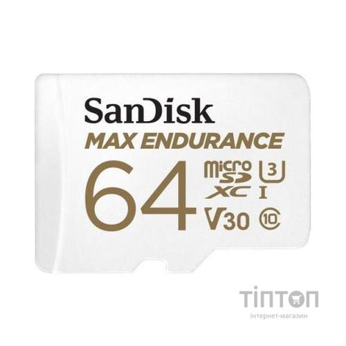 Карта пам'яті SanDisk 64GB microSDXC class 10 UHS-I U3 Max Endurance (SDSQQVR-064G-GN6IA)
