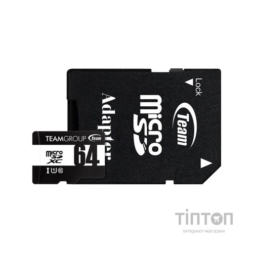 Карта пам'яті Team 64Gb microSDXC class 10 (TUSDX64GCL10U03)