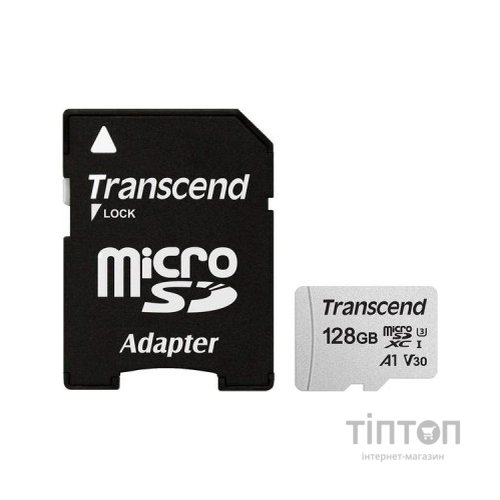 Карта пам'яті Transcend 128GB microSDXC class 10 UHS-I U3 (TS128GUSD300S-A)