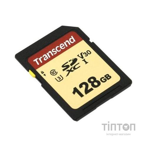 Карта пам'яті Transcend 128GB SDXC class 10 UHS-I (TS128GSDC500S)