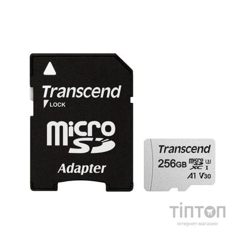 Карта пам'яті Transcend 256GB microSDXC class 10 UHS-I (TS256GUSD300S-A)