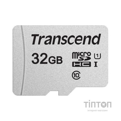 Карта пам'яті Transcend 32GB microSDHC class 10 UHS-I U1 (TS32GUSD300S)