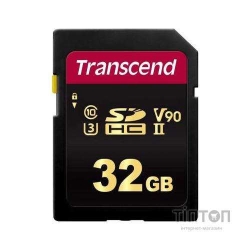 Карта пам'яті Transcend 32GB SDHC class 10 UHS-II U3 V30 MLC (TS32GSDC700S)