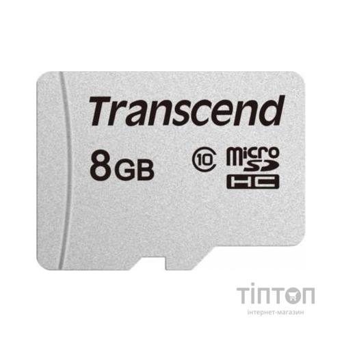 Карта пам'яті Transcend 8GB microSDHC class 10 UHS-I (TS8GUSD300S)
