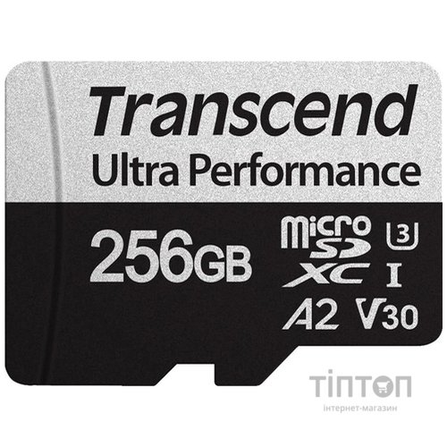 Карта пам'яті Transcend 256GB microSDXC class 10 UHS-I U3 A2 340S (TS256GUSD340S)