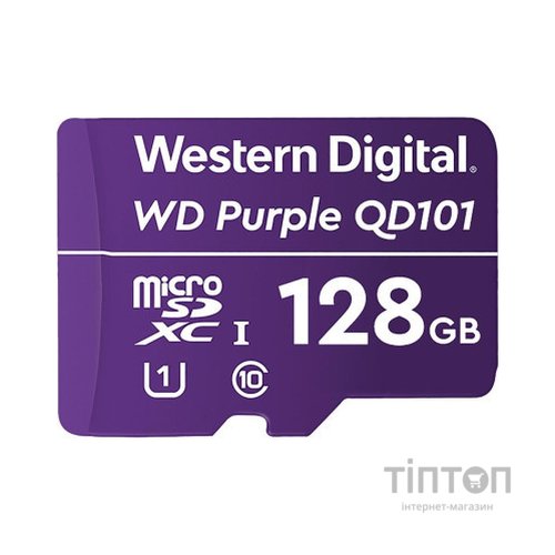 Карта пам'яті WD 128GB microSDXC class 10 UHS-I (WDD128G1P0C)