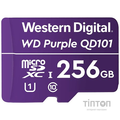 Карта пам'яті WD 256GB microSDXC class 10 UHS-I (WDD256G1P0C)