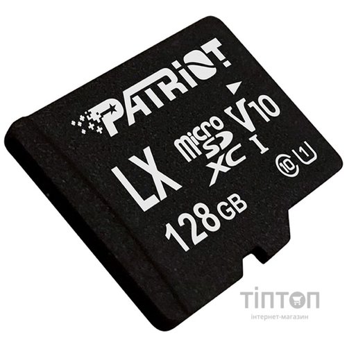 Карта пам'яті Patriot 128GB microSD class10 UHS-I (PSF128GMDC10)