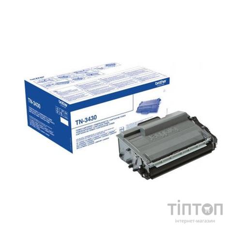 Картридж Brother HL-L5000/5100/6250, DCP-L5500, MFC-L5700, 3K (TN3430)
