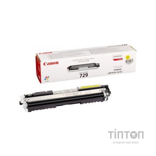 Картридж Canon 729 LBP-7018С/ 7010С Yellow