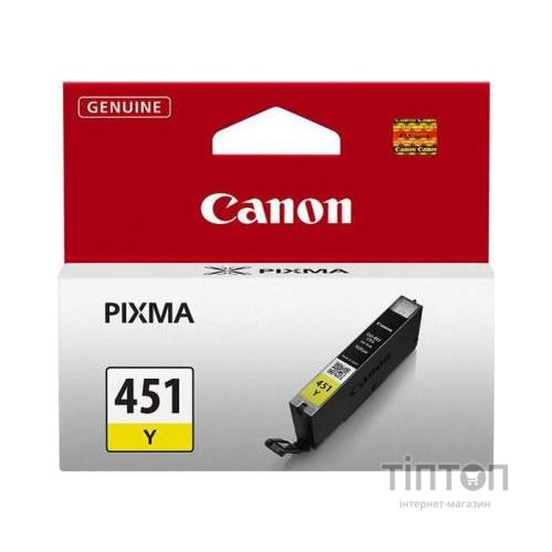 Картридж Canon CLI-451Y XL Yellow (6475B001)