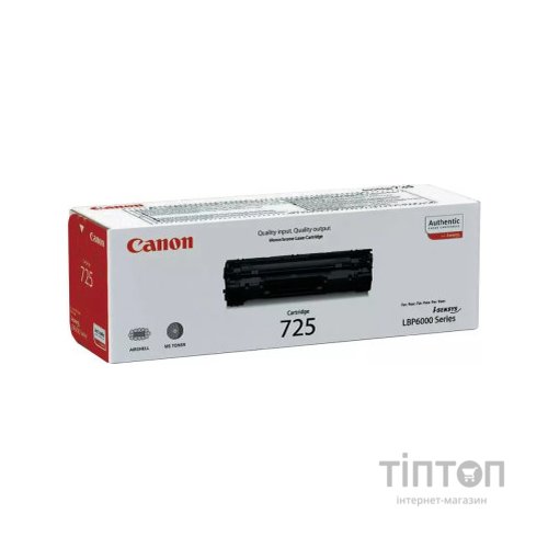 Картридж Canon EP-725 (LBP-6000) Black