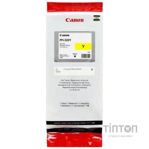 Картридж Canon (PFI-320Y) imagePROGRAF TM-200/TM-305/TM-305 (2893C001) Yellow
