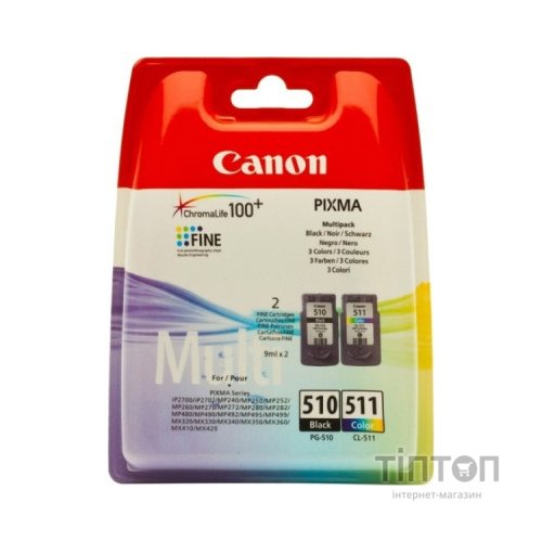 Картридж Canon PG-510+CL-511 MULTIPACK (2970B010)