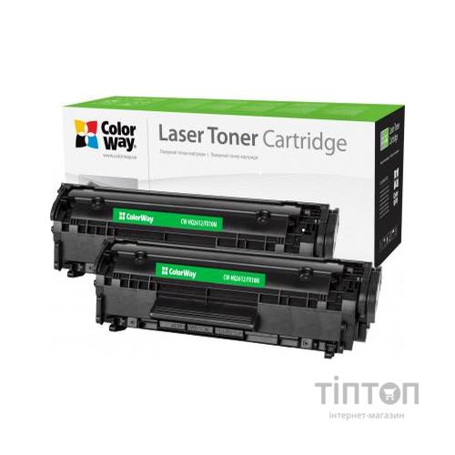 Картридж ColorWay для HP LJ 1010 (Q2612AF/Canon FX-10 Universal) DUAL PACK (CW-HQ2612/FX10FM)