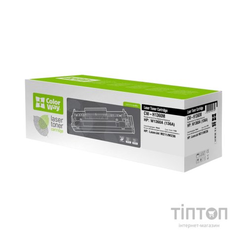 Картридж ColorWay HP W1360A LJ M211/M236 без чипа (CW-H1360M)