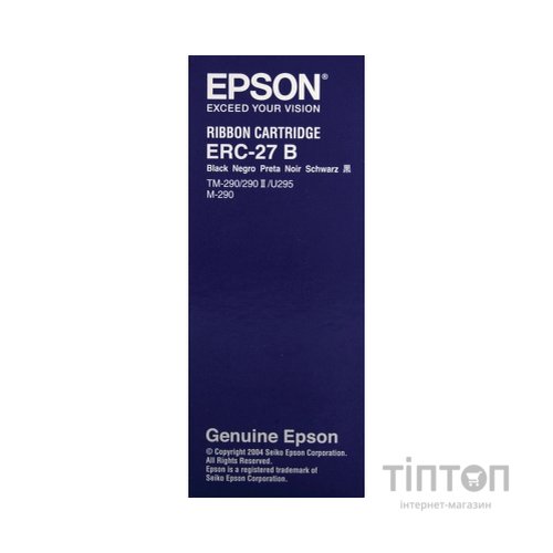 Картридж EPSON ERC-27 Black для TM-290/290II, TM-U (C43S015366)