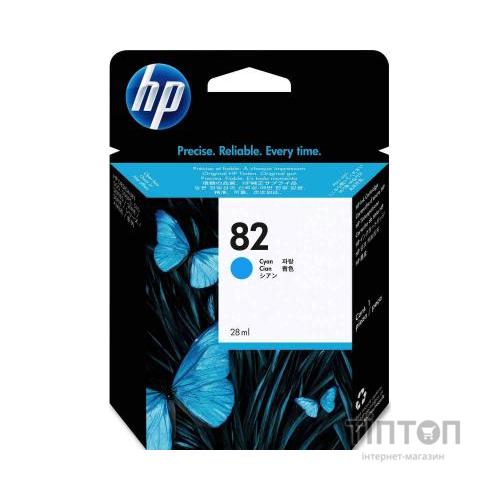 Картридж HP C4911A No.82c Design Jet 500/800 Cyan