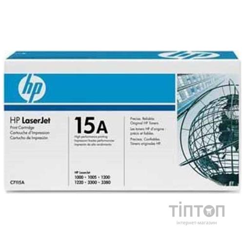 Картридж HP C7115А LJ 1000/1200/1220 Black