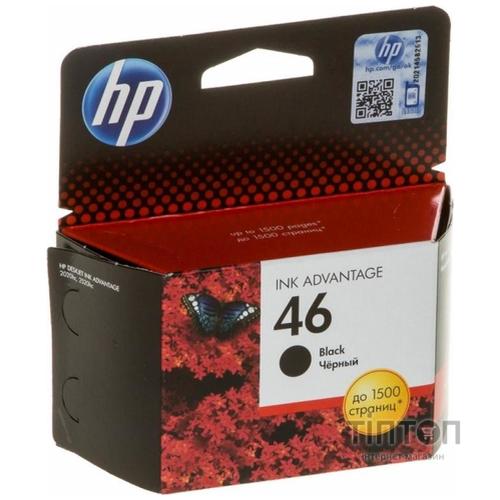 Картридж HP DJ No. 46 Ultra Ink Advantage Black