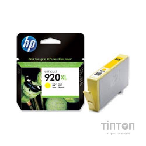 Картридж HP DJ No.920XL OJ 6500 Yellow