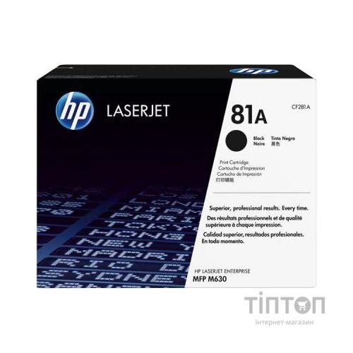 Картридж HP LJ 81A Black (CF281A)