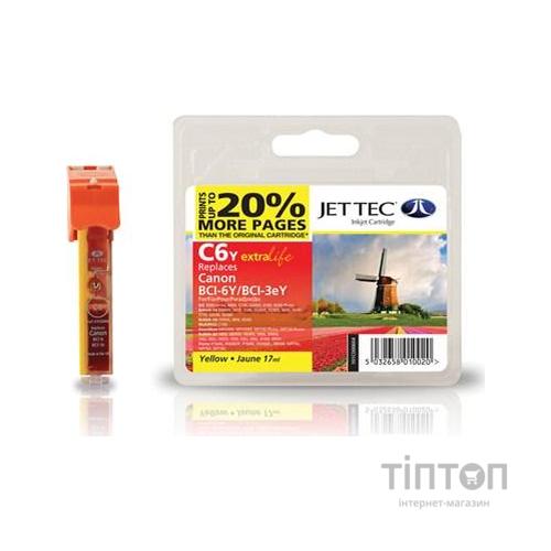Картридж Jet Tec для Canon BCI-3/BCI-6 Yellow