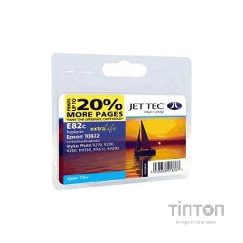 Картридж JetTec для Epson StPh R-270/390/RX-590 Cyan