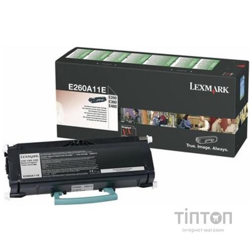 Картридж Lexmark E260/ 360/ 460 Black