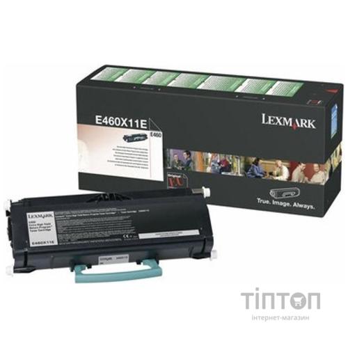 Картридж Lexmark E460 Black