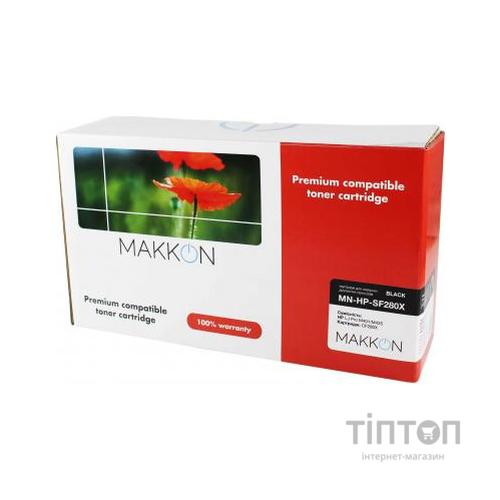 Картридж Makkon HP LJ CF280X 6.8 k Black (MN-HP-SF280X)